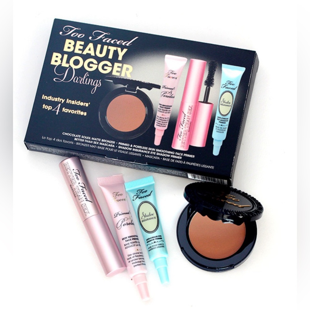 Too Faced Beauty Blogger Darlings Top 4 Favorites Beauty Kit NIB